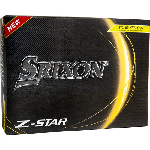 Srixon Z-Star 8 Yellow Personalized Golf Balls