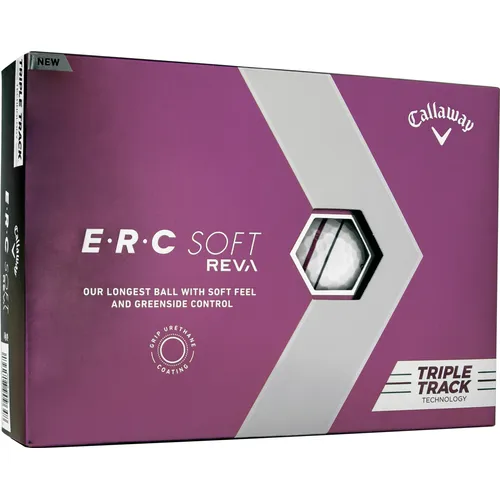 Callaway Golf 2023 ERC Soft Reva Triple Track Personalized Golf Balls for Women