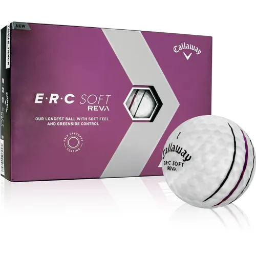 Callaway Golf 2023 ERC Soft Reva Triple Track Personalized Golf Balls for Women