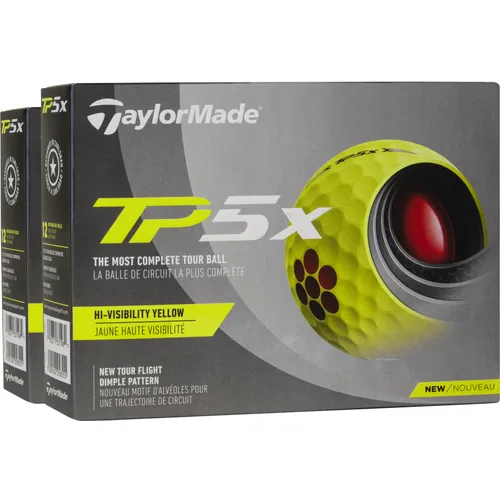 TP5x Yellow Golf Balls