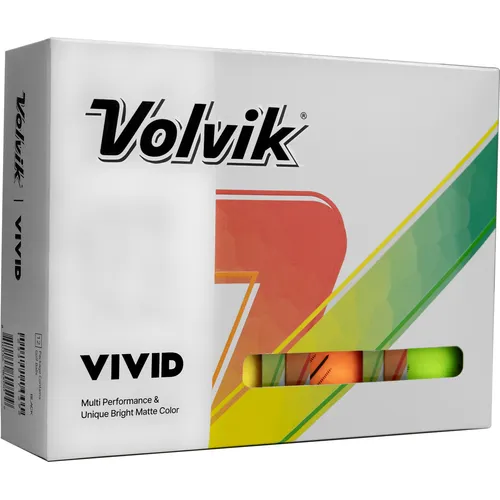 Volvik Vivid Matte Assorted Color Golf Balls