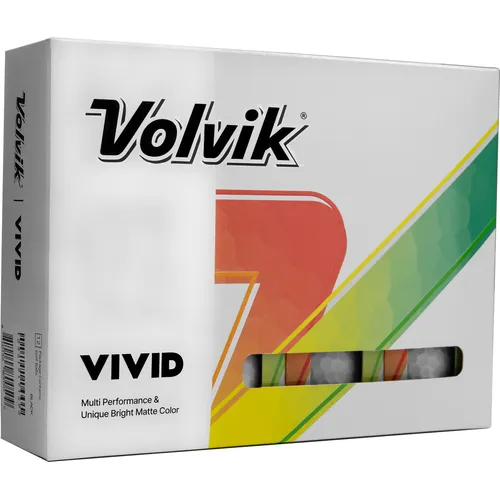 Volvik Vivid Matte Grey Golf Balls