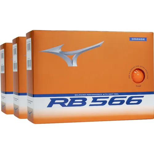 Mizuno RB 566 Orange Golf Balls - Buy 2 DZ Get 1 DZ Free