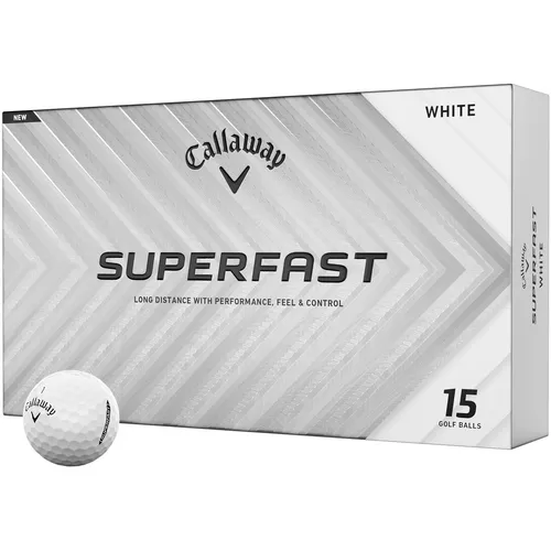 Callaway Golf Superfast Personalized Golf Balls - 15 Pack - 2025 Model