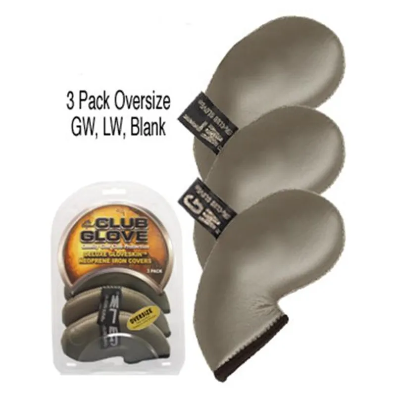 Club Glove Deluxe Gloveskin Neoprene Wedge Covers 3 Pack