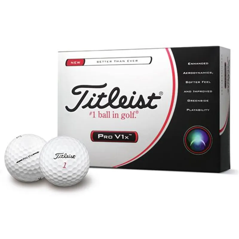 Titleist 2008 Pro V1x High Number Golf Balls