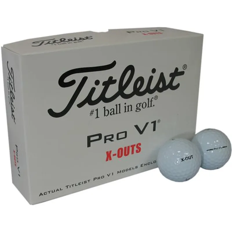 Titleist Pro V1x Golf Ball - X-OUTS - Golfballs.com