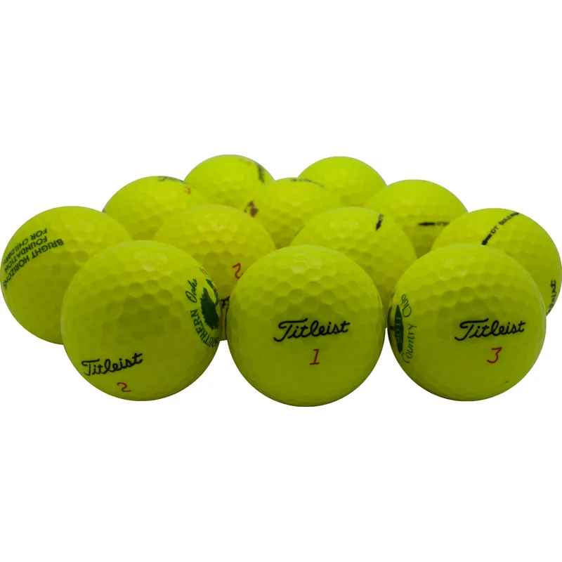 Titleist DT SoLo Yellow Golf Balls - Golfballs.com