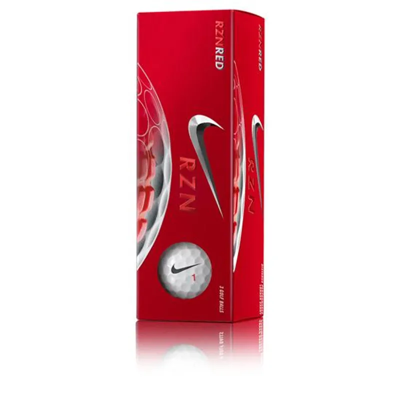 Nike RZN Red Golf Ball - Buy 3 DZ Get 1 DZ Free - Golfballs.com
