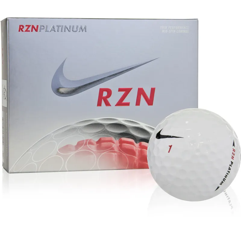 Nike RZN Platinum Golf Balls - Golfballs.com