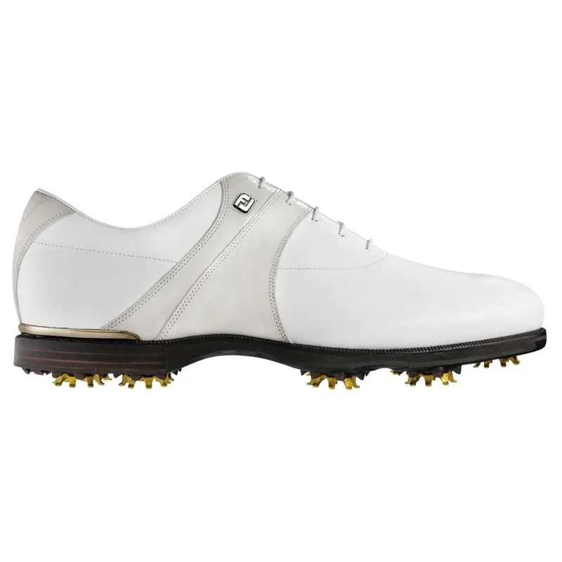 FootJoy Icon Black Saddle Golf Shoes - Golfballs.com