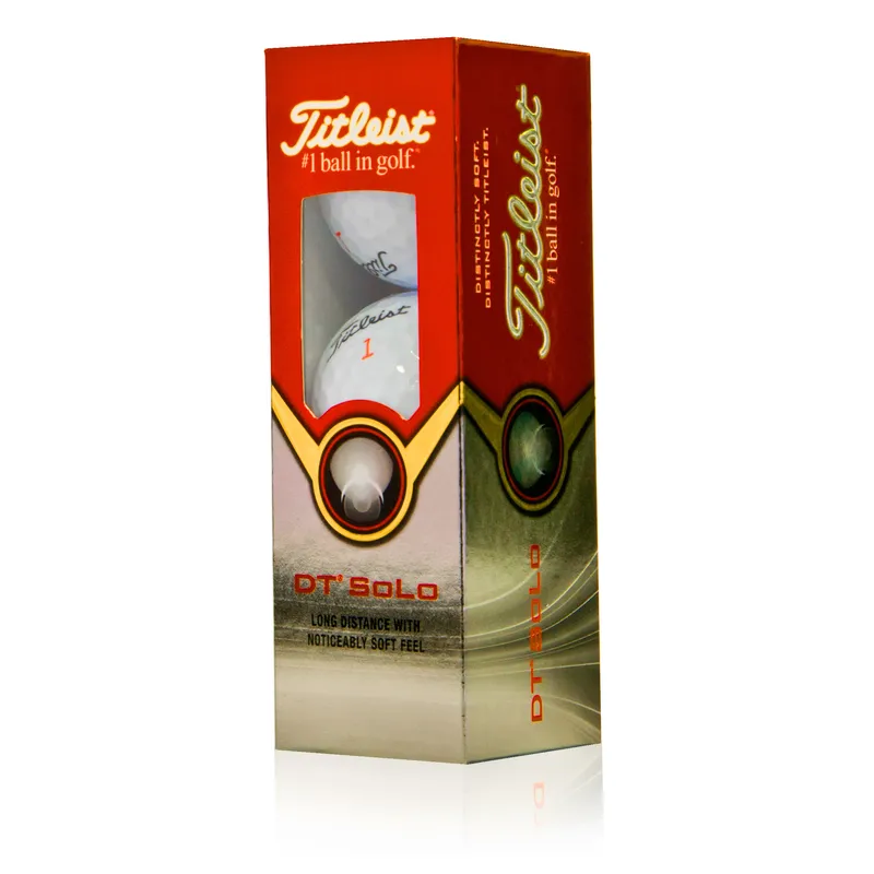 3 Balles Titleist DT SoLo TPC Four Seasons – Boîte Vintage, Neuves