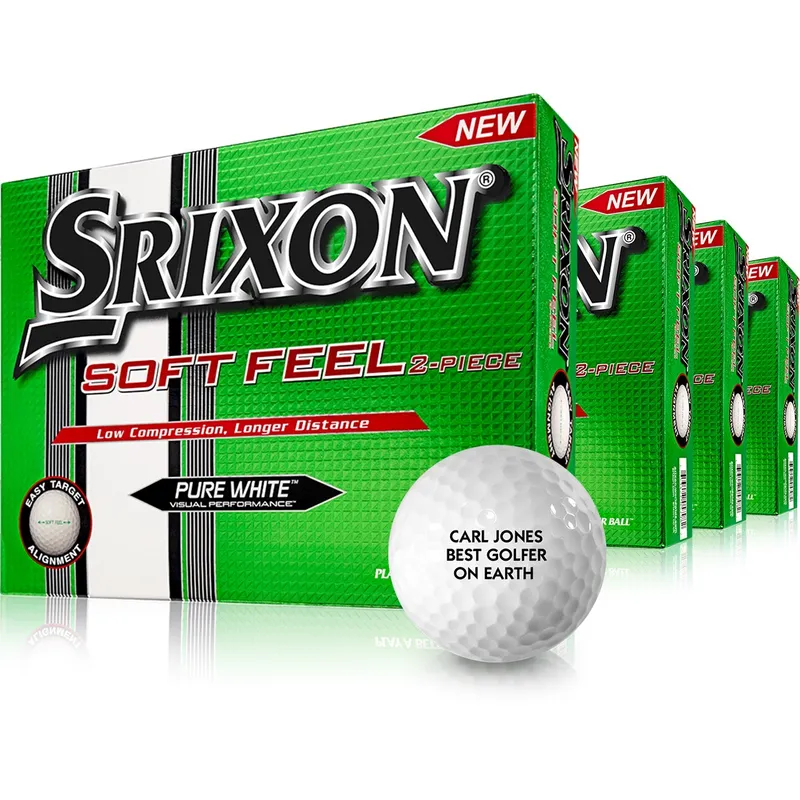 Srixon Soft Feel Golf Balls - Buy 3 DZ Get 1 DZ Free - Golfballs.com