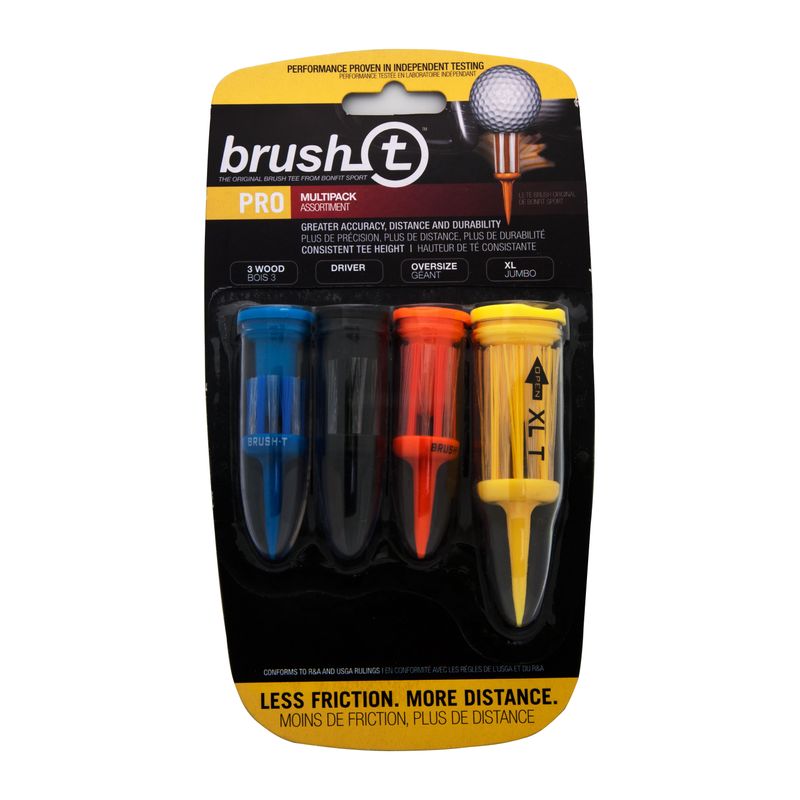 Brush t Golf Tees