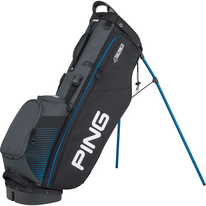 PING 4 SERIES スタンドバッグ ブラック PING-4-Series-Carry-