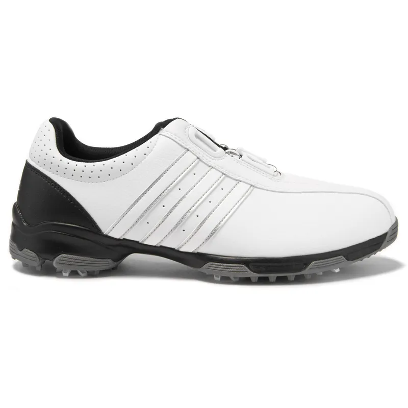 adidas gazelle silver green womens adidas Golf Mens Rolling Links MC Z-Traxion Spikeless Golf Shoes 10.5 main image 0