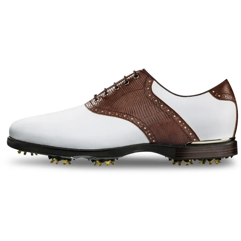 FootJoy Icon Black Lizard Print Golf Shoes - Golfballs.com