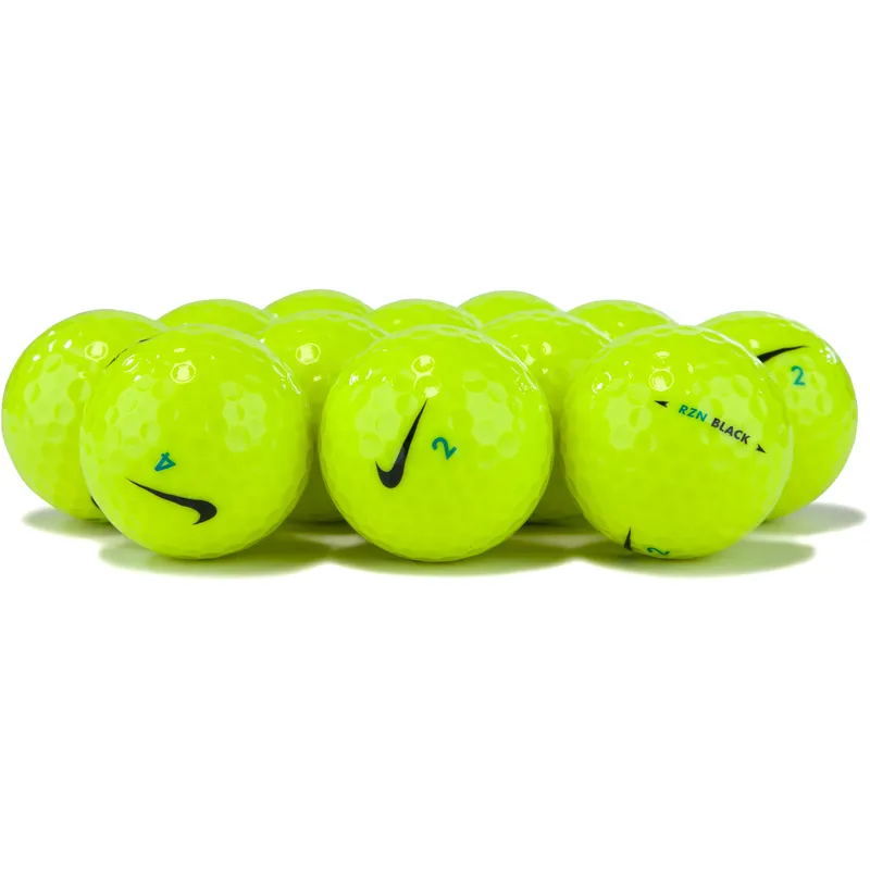 Nike RZN Tour Black Volt Golf Balls - Golfballs.com