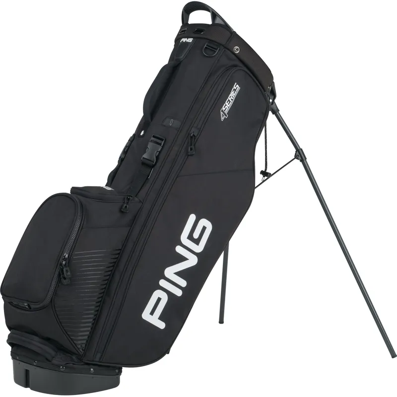 PING 4 SERIES スタンドバッグ ブラック PING-4-Series-Carry-