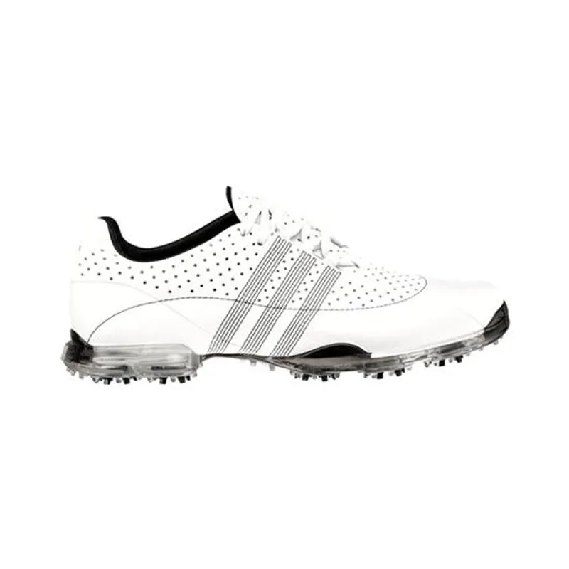 adidas gazelle silver green womens Adidas AdiPrene White/Brown Mens Size Specific 8 Used Golf Shoes main image 0