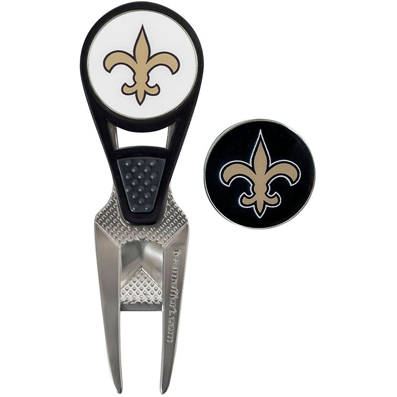 Team Effort Team Effort NFL CVX Divot Tool and Ball Markers - New Orleans Saints - $22.99 at Golfballs.com
