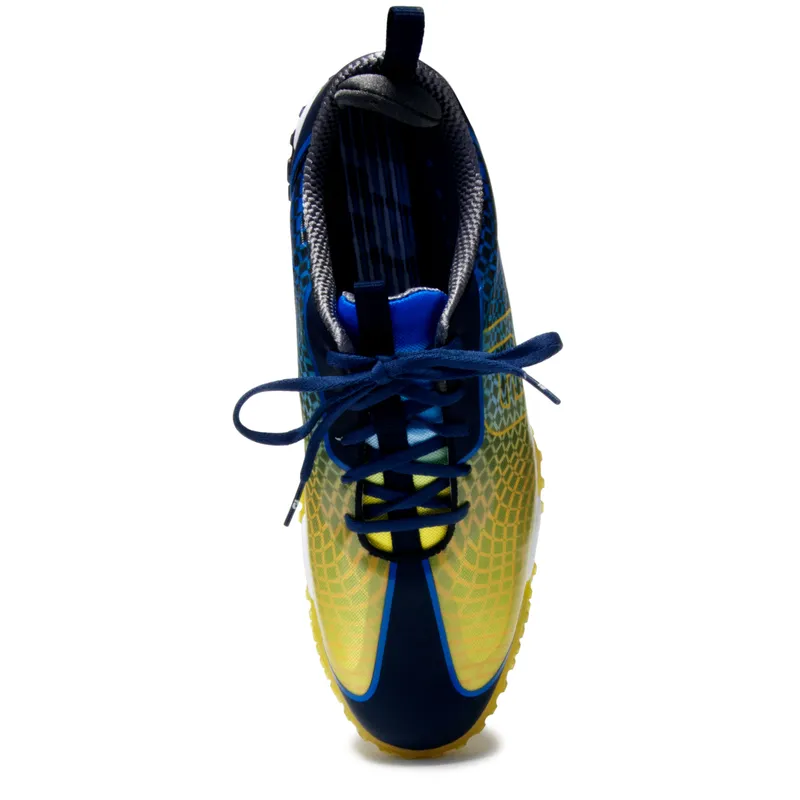 FootJoy Freestyle 2.0 Golf Cleats Men Size 10 M Blue Yellow Comfort Low Shoes FootJoy Freestyle 2.0 Previous Season Style Golf Shoes  main image 4