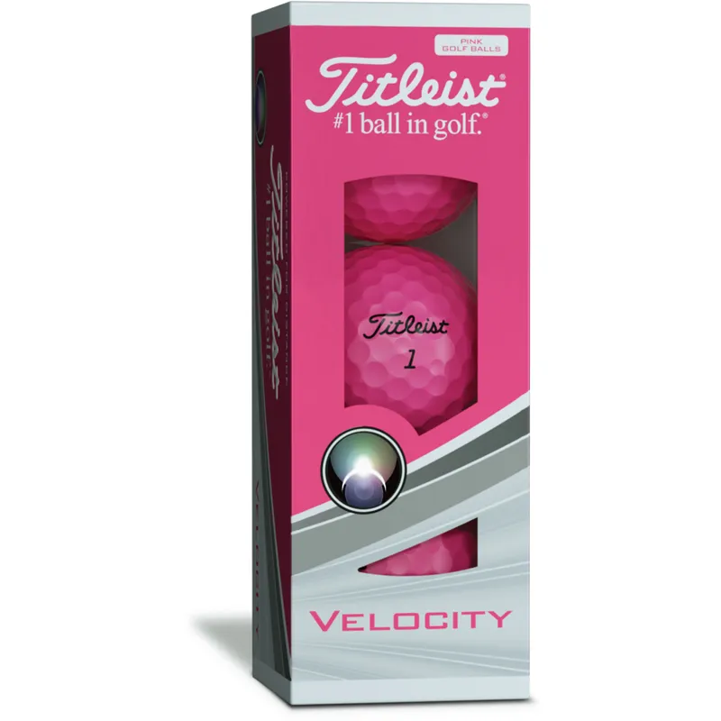 Titleist 【VELOCITY 】 希少ピンク 15球 新品 Titleist Prior Generation Velocity Pink Golf Balls - Golfballs.com