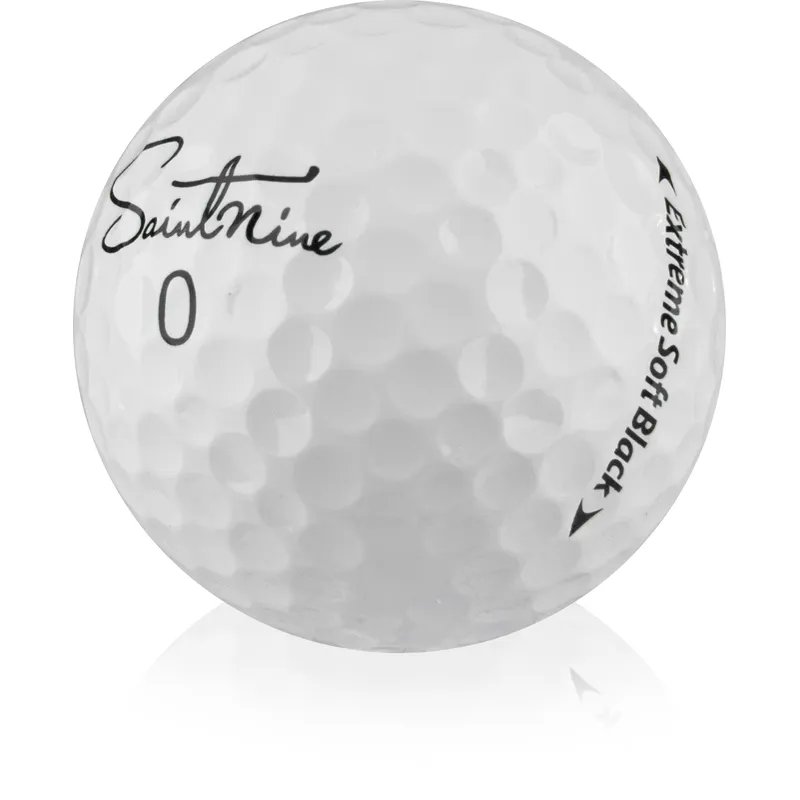 Saintnine Extreme Soft Black Golf Balls - Golfballs.com
