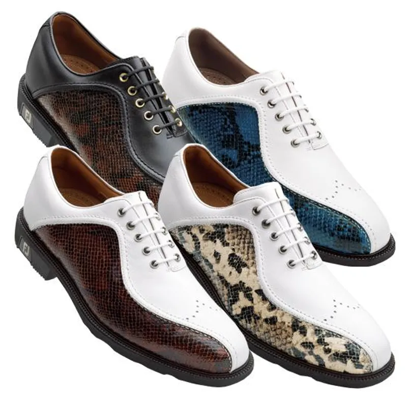 FootJoy Icon Snake Print Golf Shoes - Golfballs.com