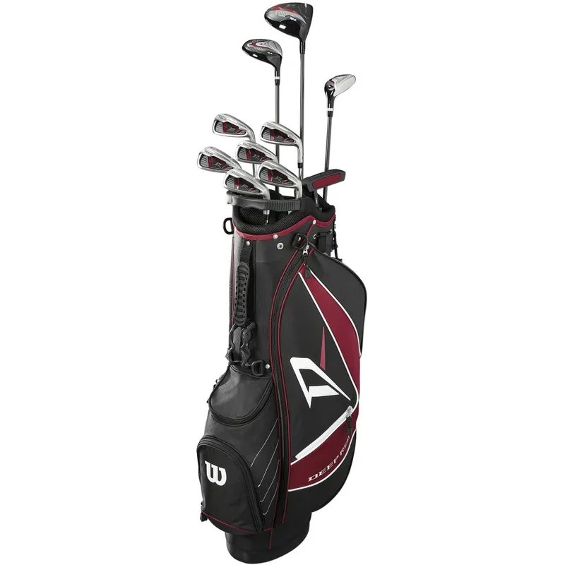 Wilson Deep Red Tour Carry Complete Club Set - Golfballs.com