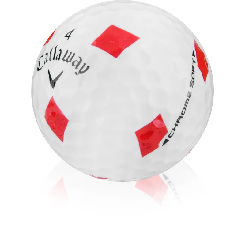 新品 2ダース Calloway CHROME SOFT X TRUVIS Callaway Golf Chrome Soft Truvis Suits Golf Balls - 2 Dozen