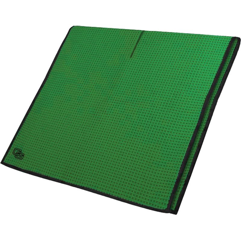 Club Glove Microfiber Caddy Towel - Green-Black