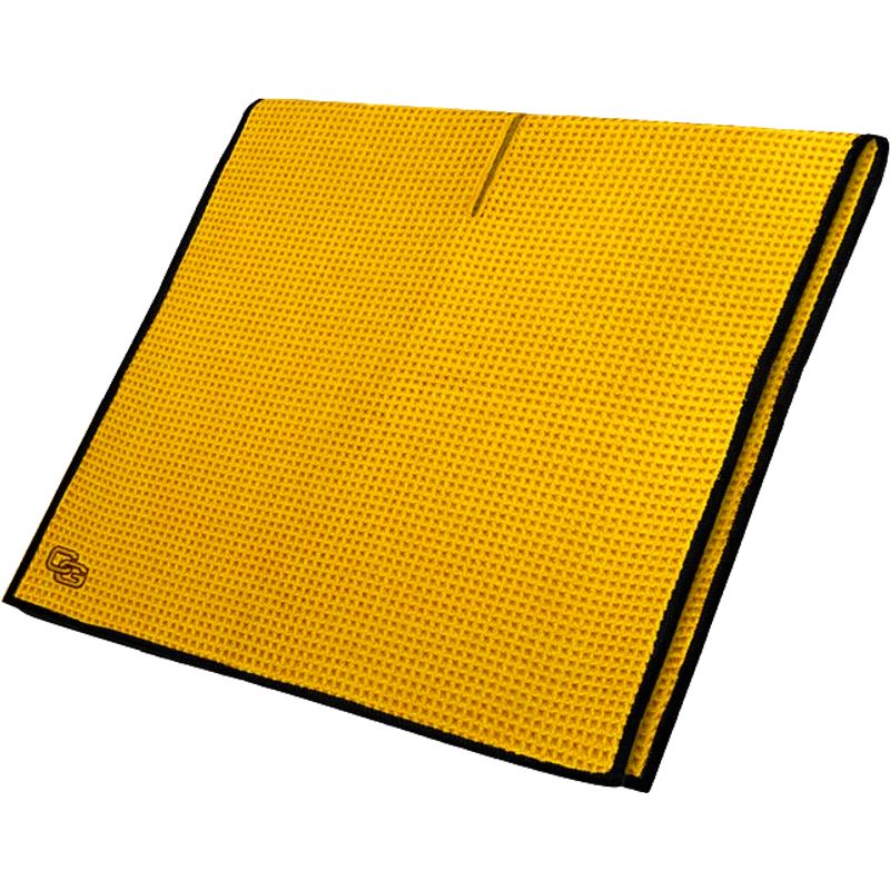Club Glove Microfiber Caddy Towel - Sungold