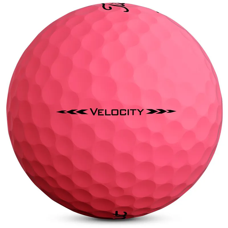 Titleist Prior Generation Velocity Matte Pink Golf Balls