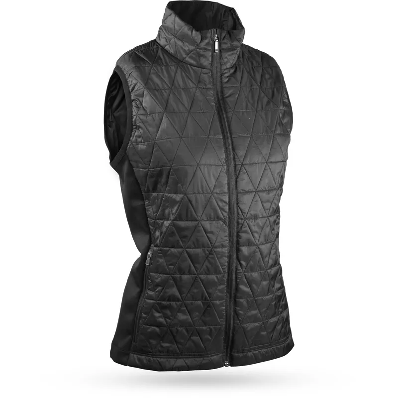 Sun Mountain AT Hybrid Full-Zip Vest for Women - 2021 Model