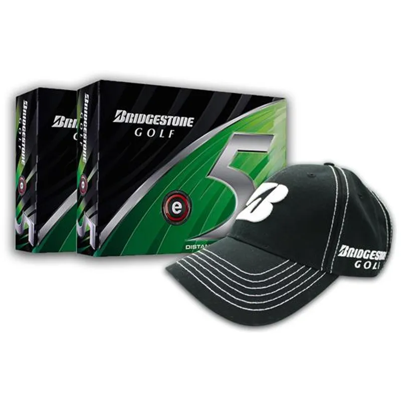 Bridgestone E5 Golf Balls Buy 2 Dozen Get Free Hat