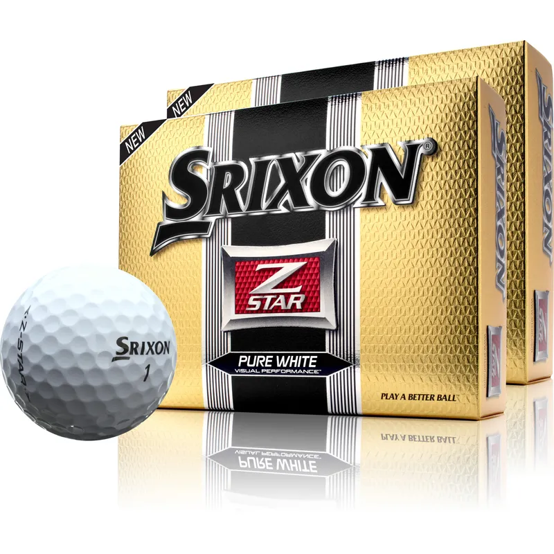 Srixon Z-Star Golf Balls - 2 Pack - Golfballs.com