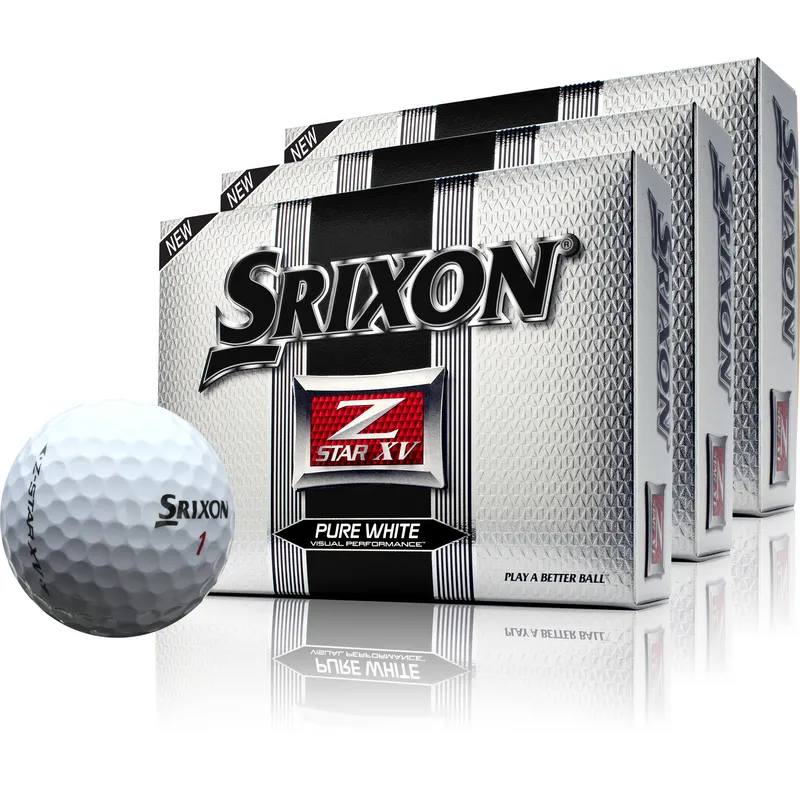 Srixon ZStar XV Golf Balls 3 Pack