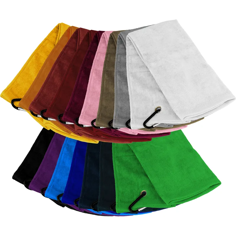 Triangle Fold Golf Towels