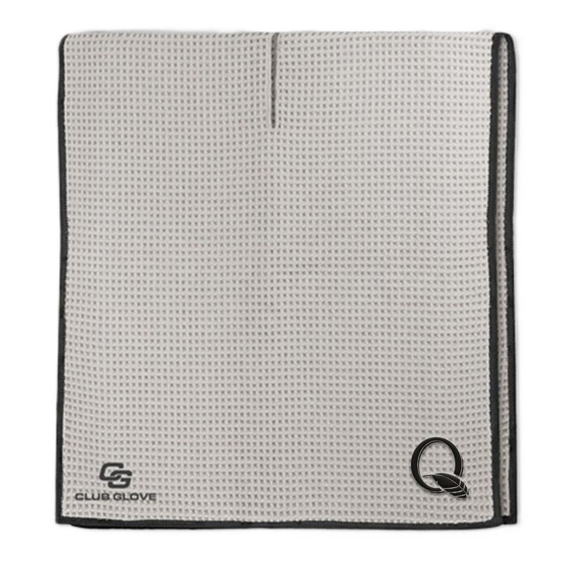 Club Glove Microfiber Caddy Towel - Cool Grey