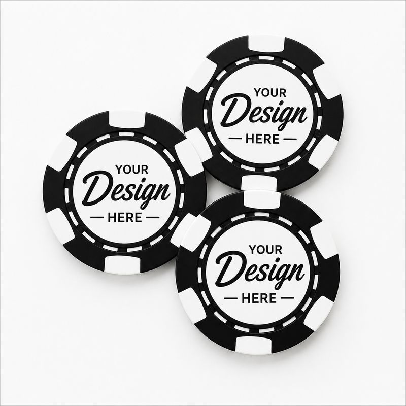 Golfballs.com Poker Chips - Orange