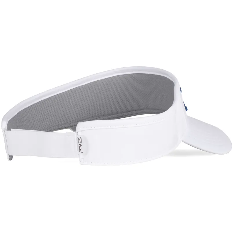 Visière De Golf Titleist Blanche – Taille Ajustable – Occasion Récente – Fabriquée En Chine