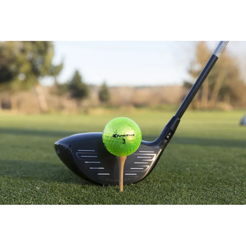 Chromax Metallic Green M5 Golf Balls - 6-Pack - Golfballs.com