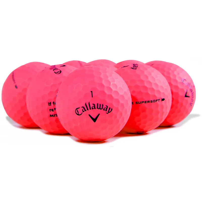 Callaway Supersoft Matte Red, Golf Balls