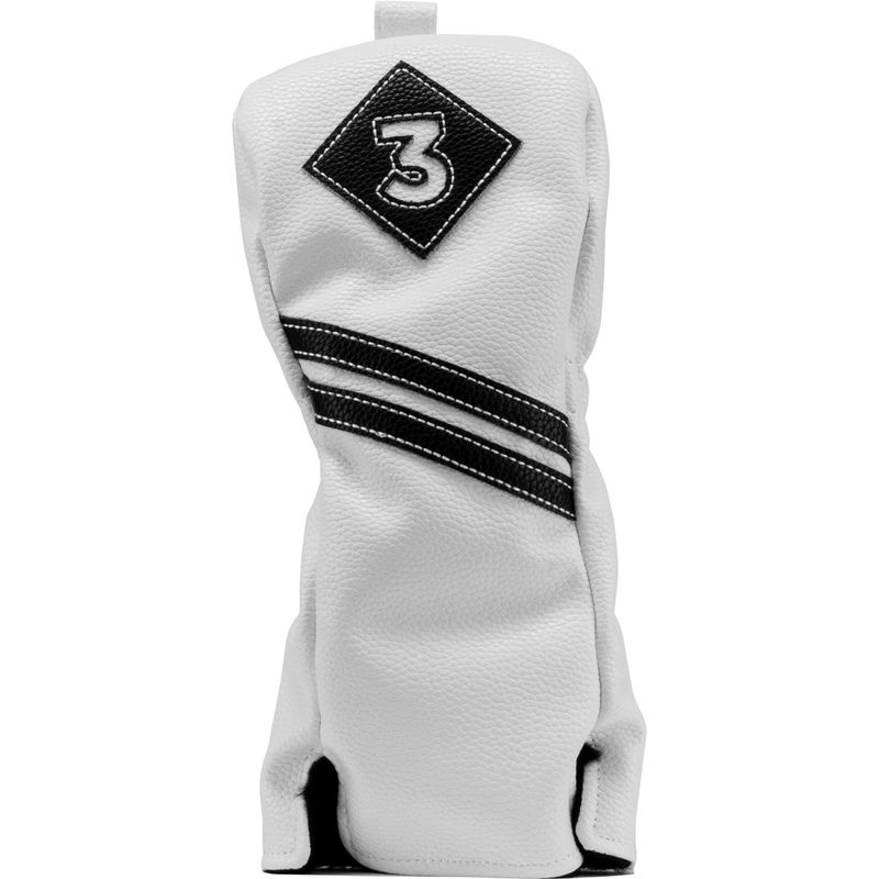OnCourse Vintage Fairway Headcover White