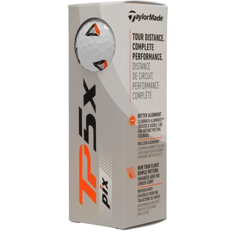 TaylorMade 2021 TP5x PIX 2.0 Golf Balls - Golfballs.com