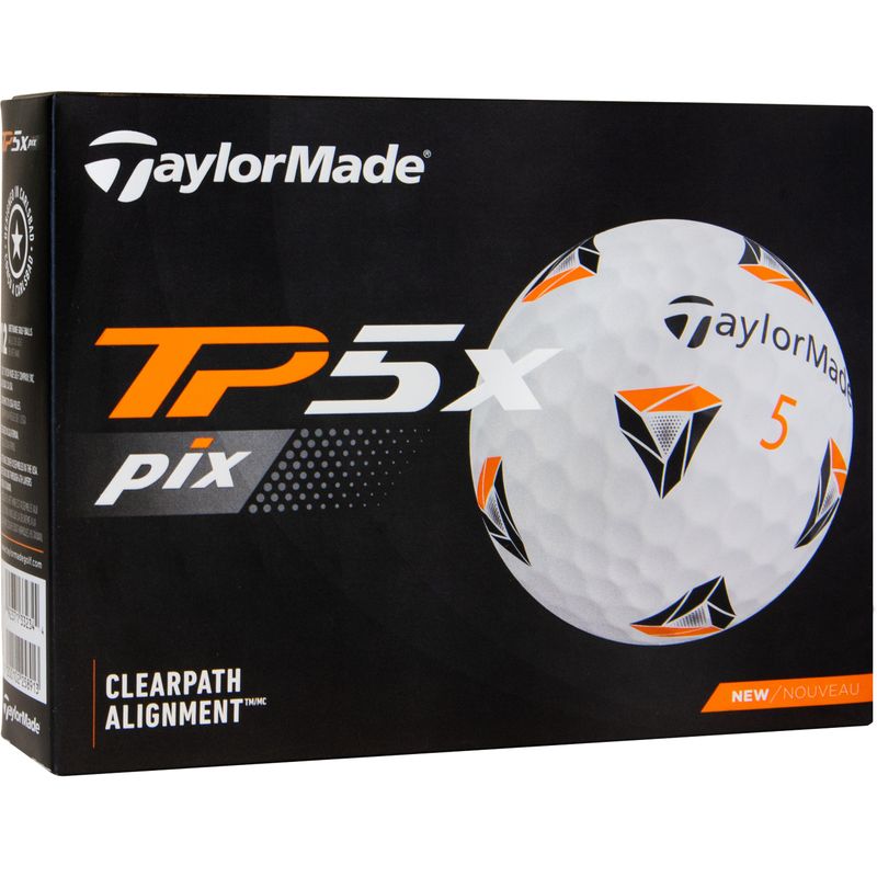 TaylorMade 2021 TP5x PIX 2.0 Golf Balls