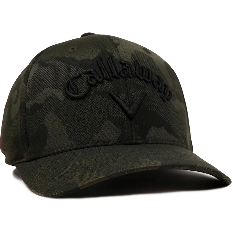 Callaway Golf Flexfit Camo Snapback Hat