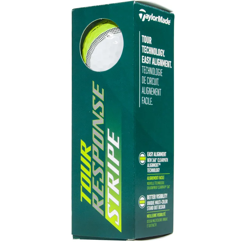 TaylorMade Tour Response Stripe 4スリーブ4箱 TaylorMade Tour