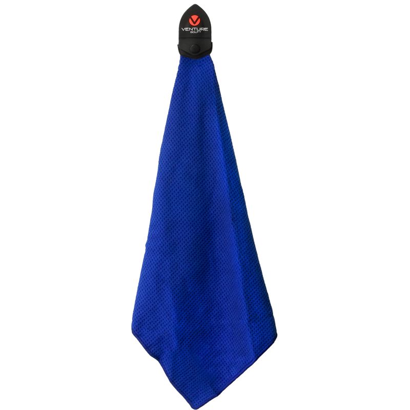 Venture Golf Microfiber Magnetic Towel - Royal Blue